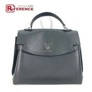 LOUIS VUITTON Bag Tote Lockme Ever Handbag Leather Noir Black